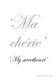 My Sweetheart French Love Quotes French Quotes Sweetheart Quotes