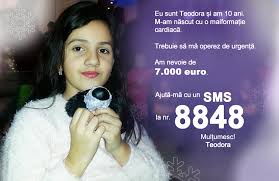 Zoso.ro foloseşte press photos, stock photos şi bucketuri publice pentru unele imagini. Teodora Trebuie SÄƒ Se Opereze Urgent La InimÄƒ Mereu Aproape