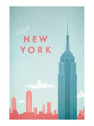Poster De 40 X 30 Cm Leroy Merlin En 2020 Cartel De Nueva York Carteles De Viaje De Epoca Poster Sobre Viaje