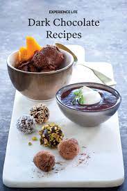 7 Dark Chocolate Recipes Dark Chocolate Recipes Superfood Dessert Dessert Toppings