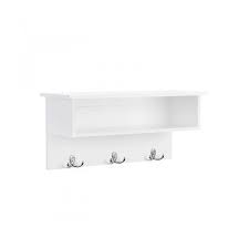 .textile etajere etajere lemn etajere metalice etajere plastic mese oglinzi organizare organizare baie organizare birou organizare bucatarie plante si flori rafturi perete console si suporti rafturi. Cuier Perete Cu 2 Rafturi Si 6 Carlige Alb 60 X 20 X 27 Cm Esteto Ro