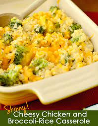 Healthy Cheesy Chicken And Broccoli Rice Casserole Iowa Girl Eats Recipe Recipes Food Cooking Recipes