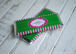 How to make printable candy bar wrappers for christmas. Free Printable Chocolate Bar Wrapper Template One Simple Party
