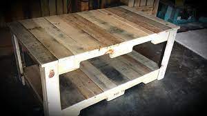 This low diy pallet coffee table exudes elegance. Diy Reclaimed Wood Pallet Coffee Table