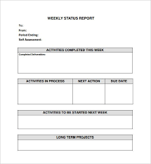Weekly Status Report Template Download Free Documents Word Professional Business Reports Progress Report Template Project Status Report Progress Report
