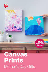 Mother S Day Gift Idea Give Mom A Masterpiece With The Kids Artwork On A Canvas Print Ready Today With Fr Easy Art For Kids Canvas Photo Prints Art For Kids