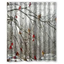 Birch Tree Shower Curtain Home Holiday Shower Curtains Fabric Shower Curtains Shower Curtain Sizes