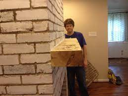 This method works for all fireplaces, including brick and stone. How To Install A Floating Mantle The Easy Way In Just One Afternoon