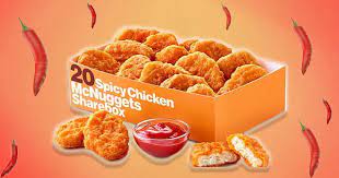 Contains soybeans, wheat, and gluten. Mcdonald S Is Launching Spicy Chicken Nuggets With A Tabasco Dip Metro News