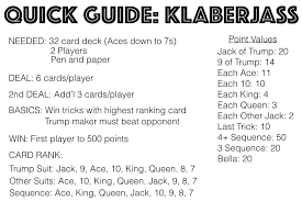 Trump card game featuring the heroes and villains of jou ventania universe. How To Play Klaberjass Gather Together Games