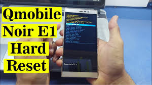 Qmobile E1 Hard Reset