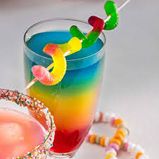 Abbildung Des Rezepts Regenbogen Cocktail Kinder Cocktail Einfache Cocktails Mit Alkohol Kindercocktails