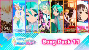 Hatsune Miku Project Diva Mega Mix Song Pack 11 Hatsune Miku Project Diva Mega Mix Nintendo Switch Nintendo