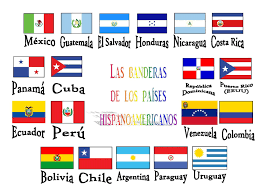 Banderas Hispanoamericanas Espagnol Apprendre Espagnol Amerique Latine