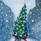 Paint Nite: Our Big Christmas Tree event image
