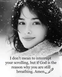 You have been through a lot, but you are still standing because God gives  you strength.Take 7 seconds to thank God.Amen!