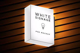 Inside psd file you can change the color of background and hide clouds if you like. 59 Best Free Logo Mockups Templates 2020 Colorlib Light Box Display Free Logo Mockup Light Box