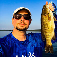 Large fish caught with small lure