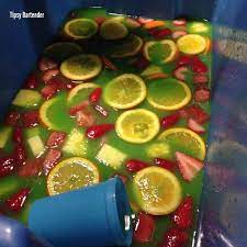 New Years Jungle Juice 1 Bottle Malibu Coconut Rum 1 Bottle Parrot Bay Pineapple Rum 1 Bottle White Rum 1 Bottle Blue Cur Jungle Juice Yummy Drinks Coconut Rum