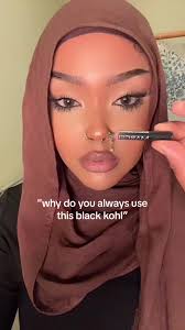 Best Jet black khol. #beauty #makeup #fyp #marcel #favoritemakeup  #beautyhacks #beautyreview
