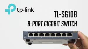 Tp Link Tl Sg108 8 Port Gigabit Switch Unboxing Quick Look Youtube