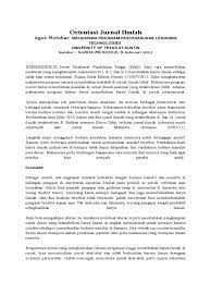 Jurnal terakreditasi vs bereputasi 1. Orientasi Jurnal Ilmiah