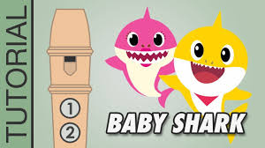 Baby Shark Recorder Notes Tutorial Very Easy