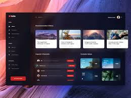 Youtube Desktop Application Youtube Design Web Design Inspiration Web App Design