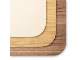 Each top is crafted from reclaimed old growth pine which is planed down to approximately 5/8″ thickness. Shop Veneer Table Top Bevelled Edge 50 Mm Corner Radi Online At Modulor