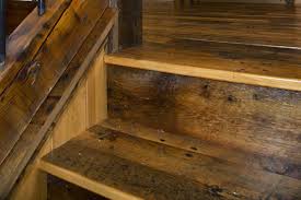 Woods like teak, douglas fir, and oak are perfect choices here. Log Railings Stairs Enterprise Wood Products Wood Railing Wood Stair Treads Wood Stairs