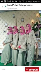 Maybe you would like to learn more about one of these? Pin Oleh Inna Rosdyasari Di Kebaya Brokat Busana Batik Busana Islami Pakaian Wanita