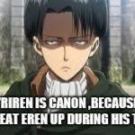 Maybe you would like to learn more about one of these? Levi Ackerman Blank Template Imgflip