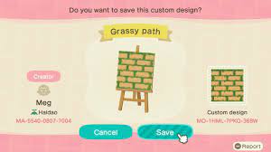 15 Best Custom Path Designs For Your Animal Crossing New Horizons Island Animal Crossing Animal Crossing New Horizons Brick Path Path Design