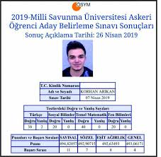 Sınava katılan adaylar sonuçları ösym'nin sonuç açıklama sayfası (sonuc.osym.gov.tr) üzerinden t.c kimlik no ve şifreleriyle öğrenebilecek. 2019 Msu Sinavinda Altinyildiz Koleji Ogrencisi Turkiye 4 Su Olmustur