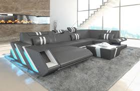 Maße breite 310cm länge von dem liegeteil 175cm (liegefläche vom längs teil ca 140cm) (sitzfläche ca 70cm) stoff in farbe grau, wurde dampfgereinigt. Sofa Wohnlandschaft Apollonia Als U Form In Grau Und Weiss