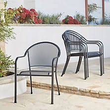 Member S Mark Stackable Mesh Chairs 4 Pack Metal Outdoor Chairs Patio Garden Patio Furniture