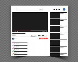 Youtube Player Web Site Mock Up Mobile And Computer Template In 2020 Mockup Mocking Templates