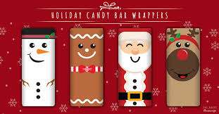 These wrappers make a great little gift for those you want to thank over the holiday season. Candy Bar Wrapper Template The Happy Housewife Home Management