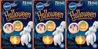 Decorate with frosting and mini m&m's or mini chocolate chips. Pillsbury Is Selling A 72 Pack Of Pillsbury Halloween Sugar Cookies