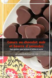 Coeurs Au Chocolat Noir Et Beurre D Amandes Desserts Keto Treats