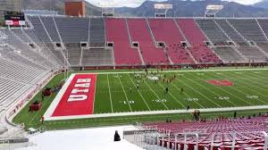 rice eccles stadium section w15 home of utah utes