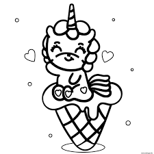 Parcourez 1 288 illustrations et vectoriels libres de droits disponibles de cornet de glace ou utilisez les mots cles ice cream ou glace italienne pour trouver plus dimages et vectoriels dexception. Coloriage Bebe Licorne Mange Un Cornet De Glace Dessin Licorne A Imprimer