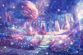 Entdecke rezepte, einrichtungsideen, stilinterpretationen und andere ideen zum ausprobieren. Hd Wallpaper Anime Girl Garden Scenic Flowers Blossom Trees Dress Wallpaper Flare