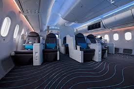 Boeing 787 9 Dreamliner Interior Air Travel Aircraft Interiors Boeing Dreamliner