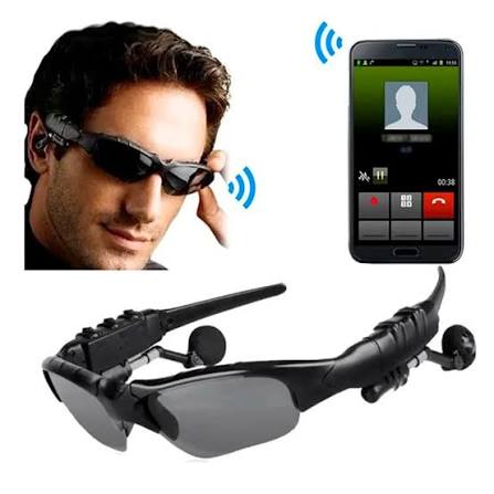 Lentes De Sol Bluetooth Inteligente Con Audifonos Inalambricos