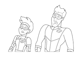 This is the cast of characters from the nickelodeon series henry danger.main charactersthe titular protagonist. Henry Danger Coloring Pages Coloring Home