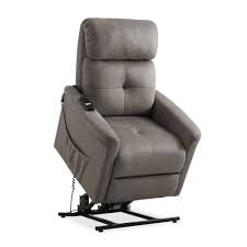 Power Recline And Lift Chair Gray Prolounger Lift Chairs Recliner Rocker Recliner Chair