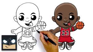 Goofy inspired by michael jordan original drawing tony fernandez 70 x 50 cm catawiki. How To Draw Michael Jordan Chicago Bulls Youtube