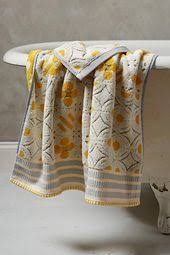 Piastrella Towel Collection Anthropologie Com Bath Towels Ideas Of Bath Towels Bathtowels In 2020 Towel Collection Towel Set Yellow Towels