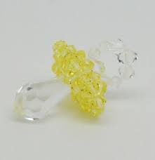 Bomboniere battesimo ciuccio e orso swc. Ciuccio Swarovski Giallo Idea Regalo Bomboniera Handmade Battesimo Nascita Eur 12 49 Picclick It